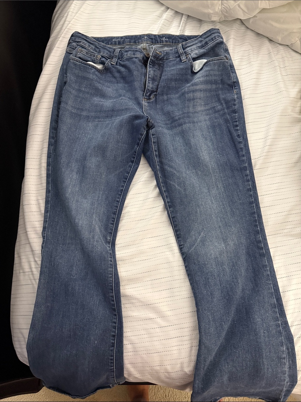 St. John's Bay Medium Blue Flare Jeans
